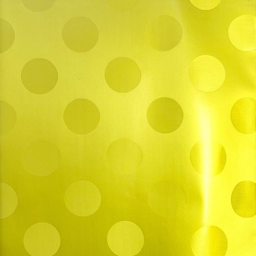 [1884-688121-20682-30] Bazin uni Color 688-jaune vif, 30 m