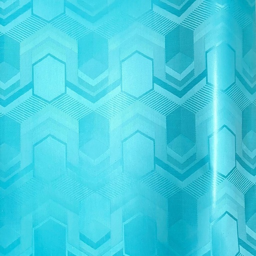 [1884-593122-20689-30] Bazin uni Color 593-turquoise, 30 m