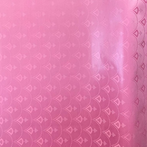 [2134-S319-14P3-4] Bazin uni Color 319-pink 4 m