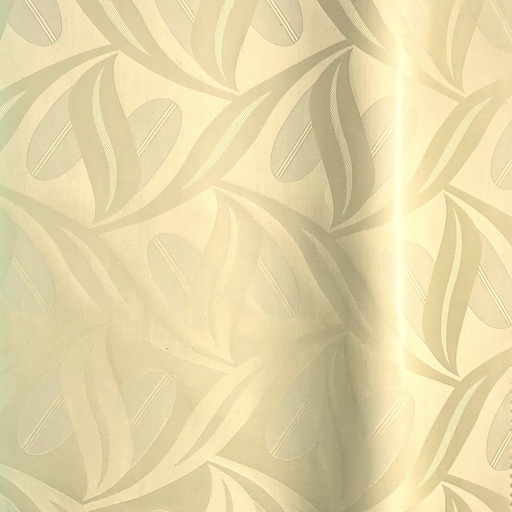 [2134-S101-12Z3-5,2] Bazin uni Color 101-jaune pastel clair 5,2 m