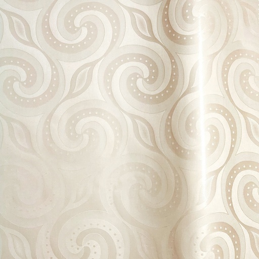 [2134-S837-136N-5] Bazin uni Color 837-beige clair 5 m