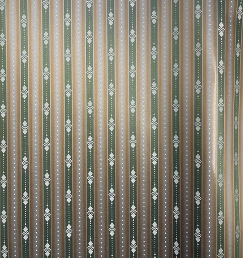 [2134-13GJ-4] Bazin fils teints - 4 m