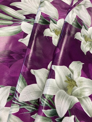 [1801-6306-011-3] Bazin Print 6306-011 - 3 m