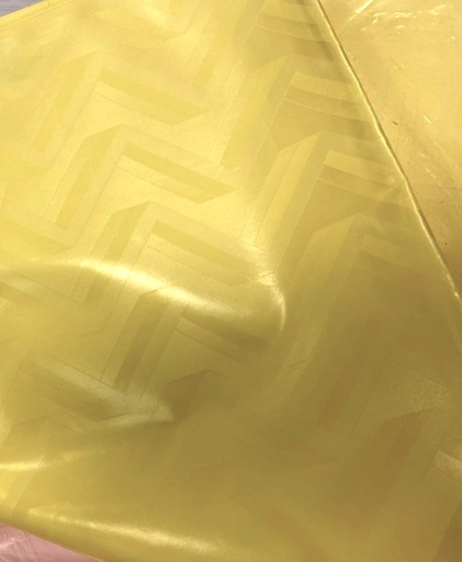 [1777B-S100-20722-3] Bazin uni Color 100-yellow | D - 3 m