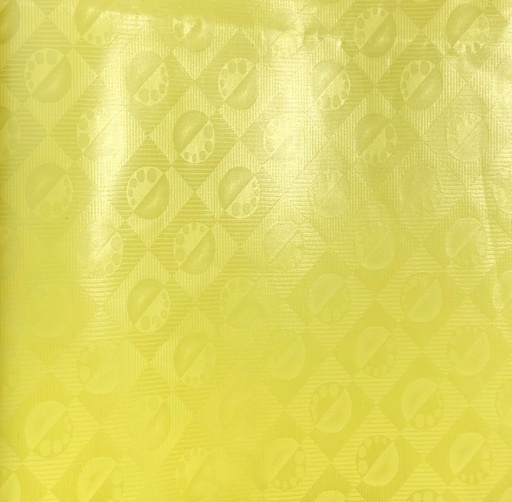 [1883-125222-20663-4] Bazin uni Color 125-jaune | B - 4 m