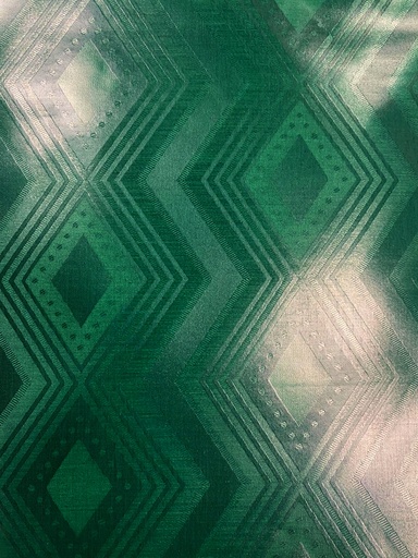 [1974-S636-20957-3] Bazin uni Color 636-vert foncé | D - 3 m