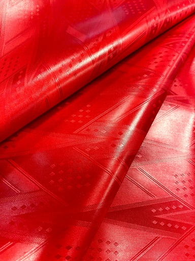 [1776-S315-20047-4] Bazin uni Color 315-rouge - 4 m