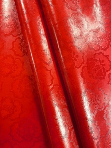 [1920-S315-20887-4] Bazin uni Color 315-rot | 4 m