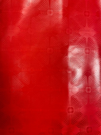 [1898-S315-20757-5] Bazin uni Color 315-red | 5 m