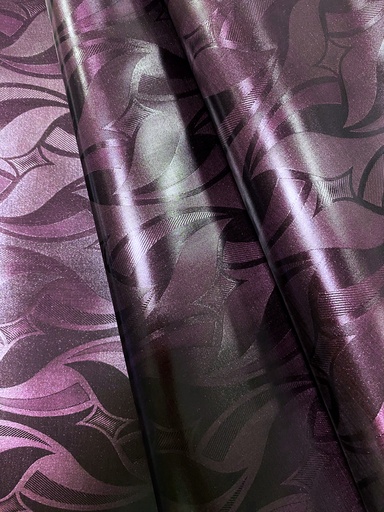 [2013-S328-20967-3] Bazin uni Color 328-aubergine | D - 3 m