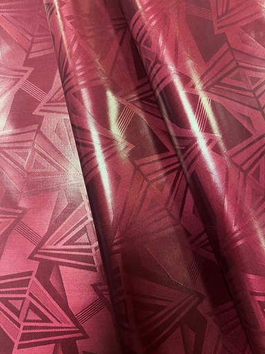 [2013-S301-21043-3] Bazin uni Color 301-burgundy | D - 3 m