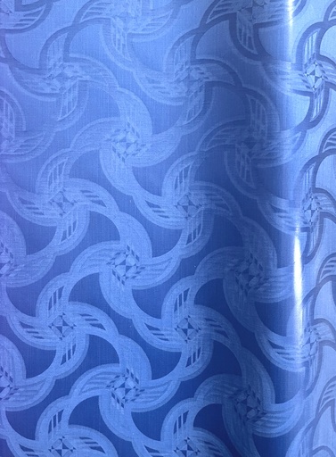 Bazin uni Color 544-bleu | HF