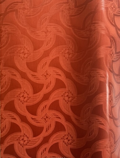Bazin uni Color 831-rusty red | HF