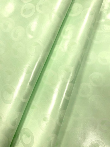 [2053-S604-21222-1] Bazin uni Color 604-vert pastel | HF