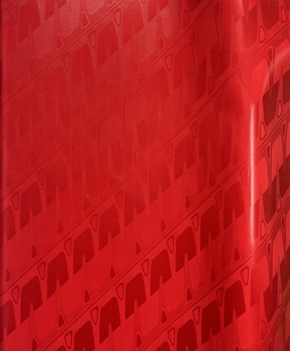 [2194-S315-1658-5] Bazin uni Color 315-rot | 5 m