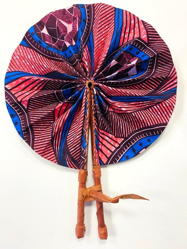 [F2606-09] Fan 3.09 pink-blue