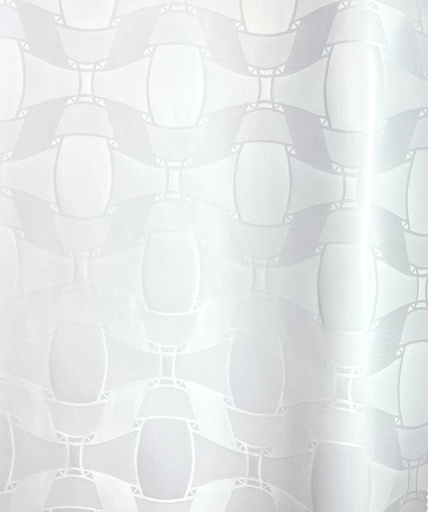 [2211-0211-166Y-4,6] Bazin artisanal 0211-weiß | 4,6 m