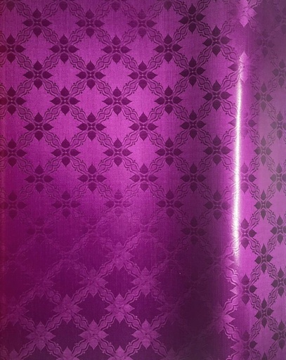 [2211-S426-166G-5] Bazin uni Color 426-dunkelviolett | 5 m