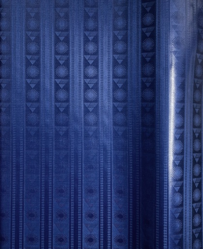 [2211-S546-17BX-5] Bazin uni Color 546-dunkelblau | 5 m