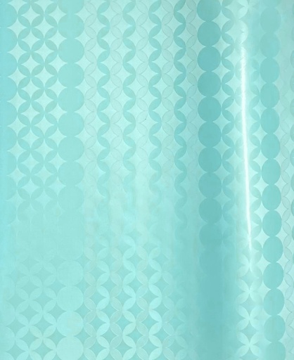 [2211-S614-166M-5,7] Bazin uni Color 614-aqua | 5,7 m